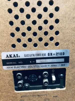 AKAI GX210D