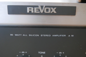 Âm ly Revox A78 80 Watt All Silicon cổ điển