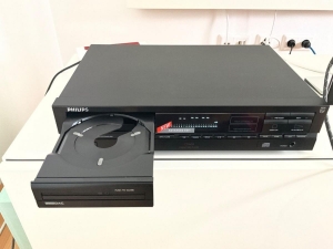 Philips CD604 Hifi CD Player TDA 1543 DAC CDM 4/19 Nguyên tem